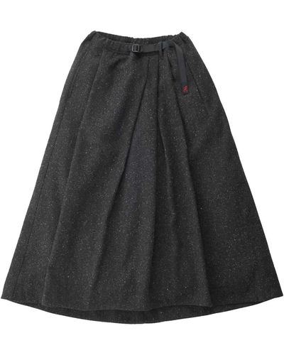 Gramicci Wool Talecut Skirt - Black