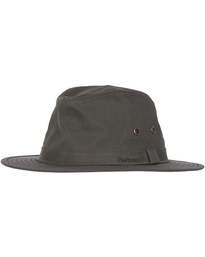 Barbour Dawson Safari Hat - Green