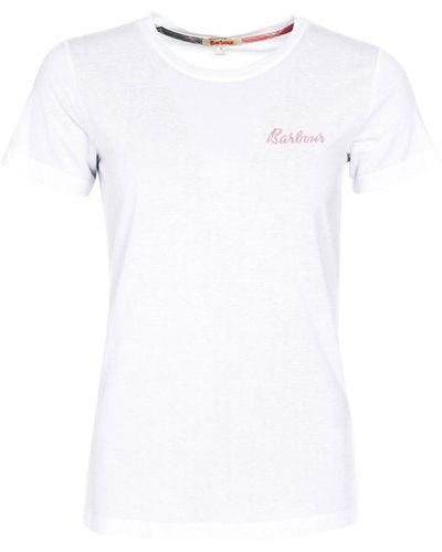 Barbour Edie Lounge T-shirt - White