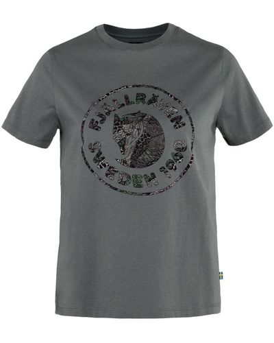 Fjallraven Kanken Art T-shirt Basalt - Gray
