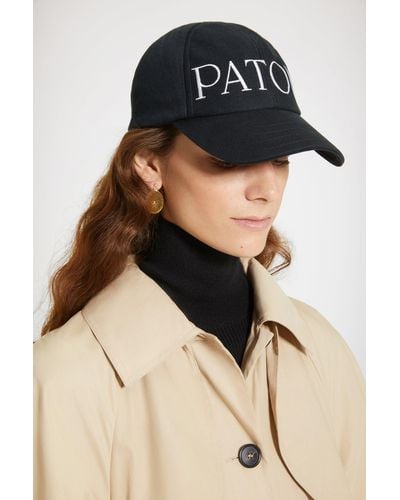 Patou Cappellino in cotone - Nero