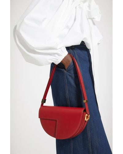 Patou Le Tasche aus Leder - Rot