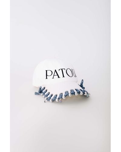 Patou Upcycling Kappe aus Baumwolle - Blau