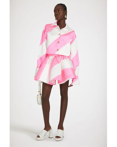 Patou Cropped Jacket - Pink