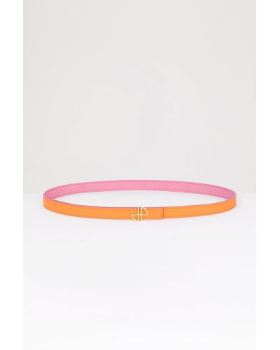 Patou Thin Jp Belt - Pink