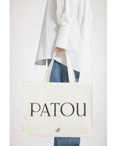 Patou Canvas-Shopper aus Bio-Baumwolle - Natur