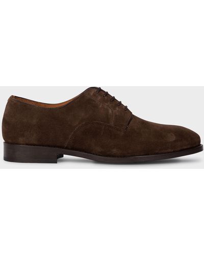Paul Smith Brown 'fes' Derby Shoes