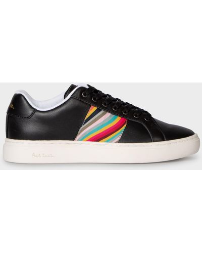 Paul Smith Lapin Leather Sneakers - Black