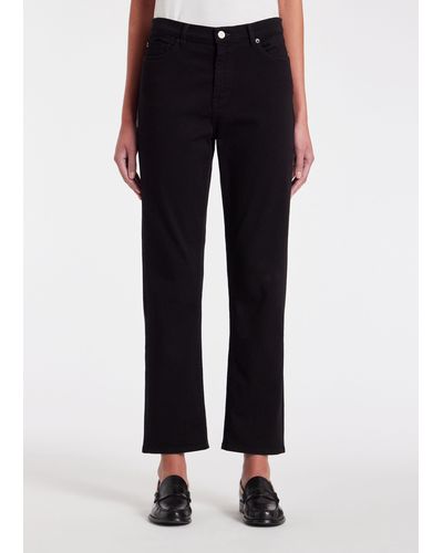 PS by Paul Smith Womens Straight Fit Jean - Black