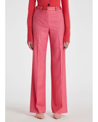 Paul Smith Womens Pants - Red
