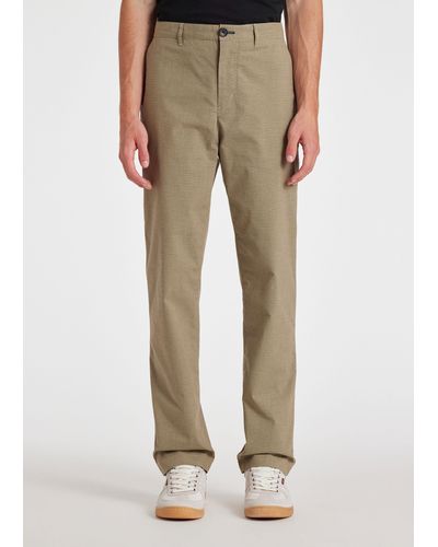 Paul Smith Mens Mid Fit Chino - Natural