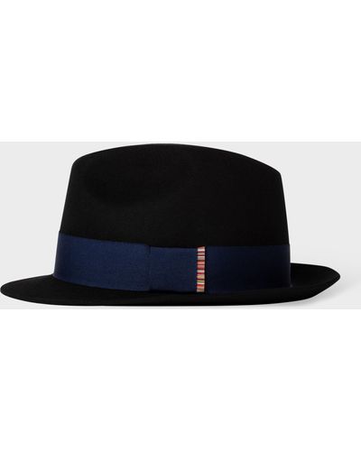 Paul Smith Men Trilby Multi Artist - Blue