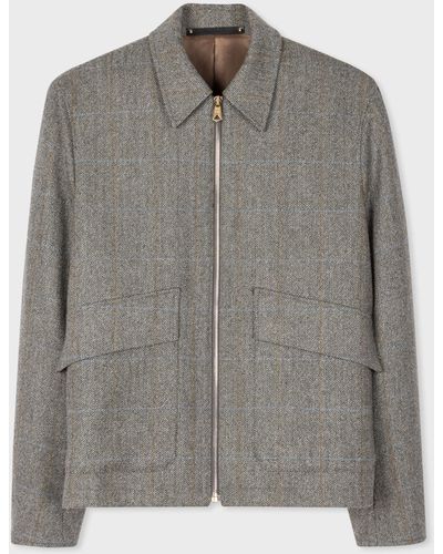 Paul Smith Mens Regular Fit Jacket - Gray