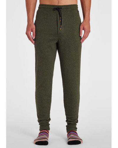 Paul Smith Men Pant Twisted Fleck - Green
