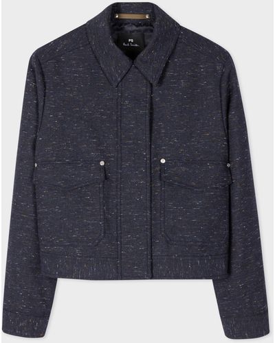 Paul Smith Womens Jacket - Blue