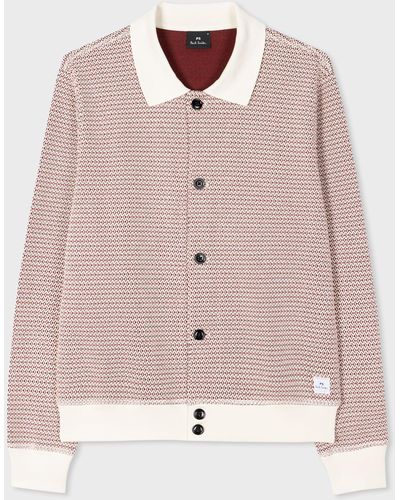 PS by Paul Smith Mens Cardigan - Pink