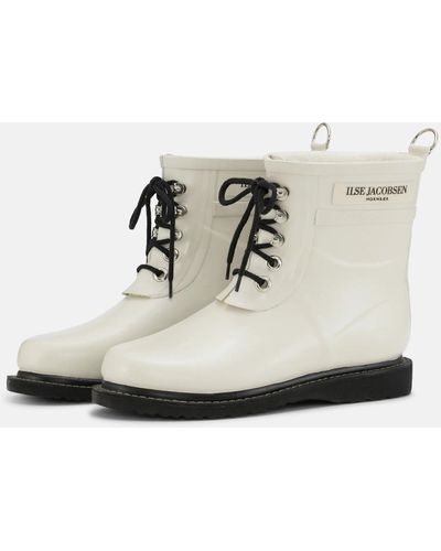 Ilse Jacobsen Short Rubber Boot Kit - White