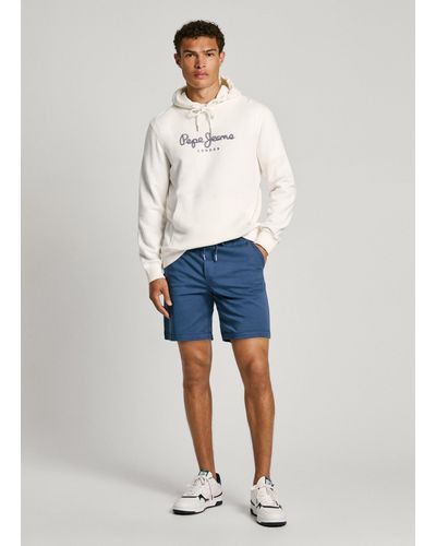 Pepe Jeans Chino-bermudas relaxed fit - Blau