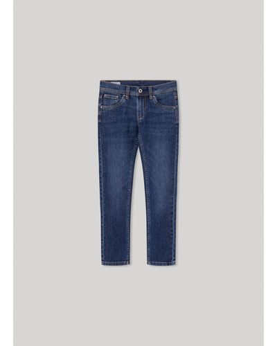 Pepe Jeans Jean coupe slim taille normale - Bleu