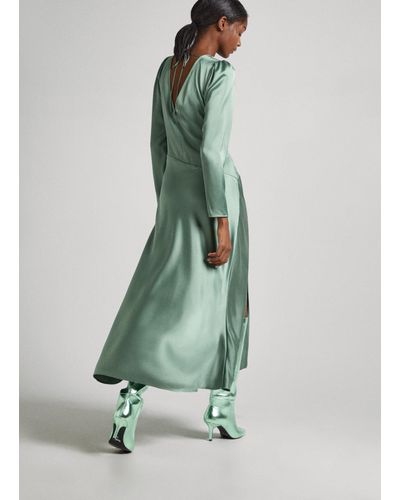 Robes Longue En Jean pour femme - Jusqu'à -60 % | Lyst