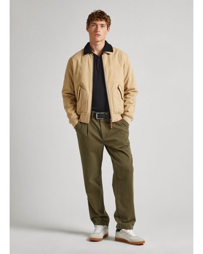 Pepe Jeans Hose abnäher relaxed fit - Grün