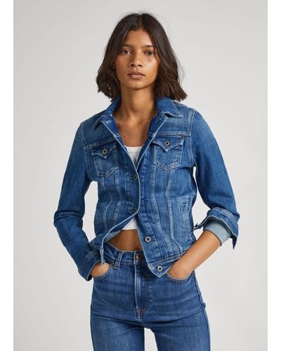 Pepe Jeans Jacken für Damen | Online-Schlussverkauf – Bis zu 63% Rabatt |  Lyst DE | Übergangsjacken