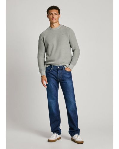 Pepe Jeans Jeans loose fit regular waist - penn - Blau