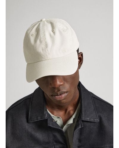 Pepe Jeans Cappello da baseball semplice - Bianco