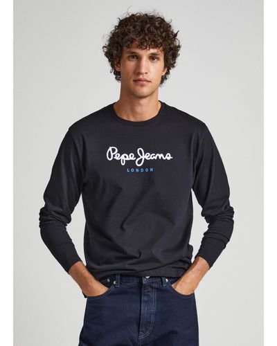 T-shirts à manches longues Pepe Jeans pour homme | Réductions en ligne  jusqu'à 50 % | Lyst