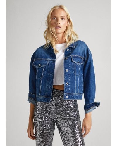 Pepe Jeans Jeansjacken für Damen | Online-Schlussverkauf – Bis zu 67%  Rabatt | Lyst DE