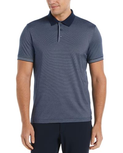 Perry Ellis Big And Tall Icon Polo - Blue
