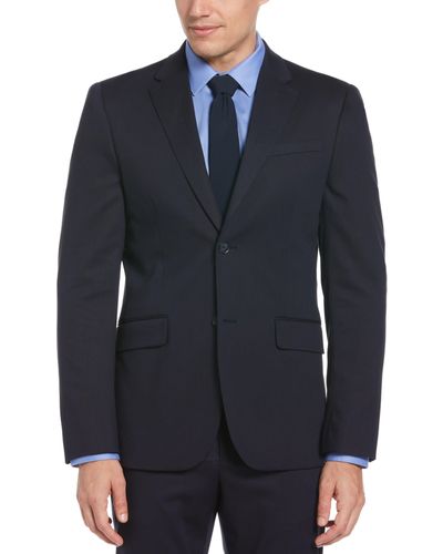 Perry Ellis Tall Performance Suit Jacket - Blue