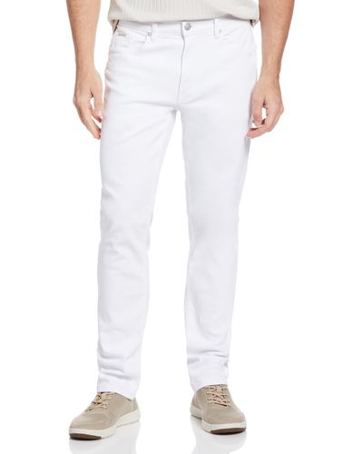 Perry Ellis Recoverâ¢ Slim Fit Denim Jeans, , Cotton/Elastane - White