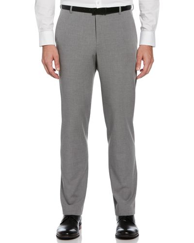 Perry Ellis Slim Fit Louis Suit Pant - Gray