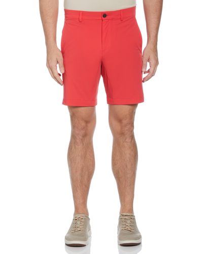 Perry Ellis Stretch Solid Tech Short - Red
