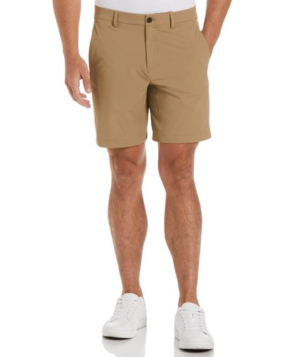 Perry Ellis Stretch Solid Tech Short - Natural