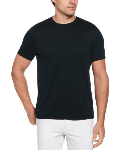 Perry Ellis 'Cotton Crew Neck T-Shirt - Black