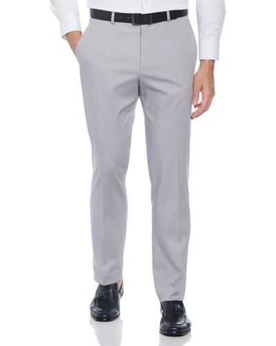 Perry Ellis Performance Tech Suit Pant - Gray