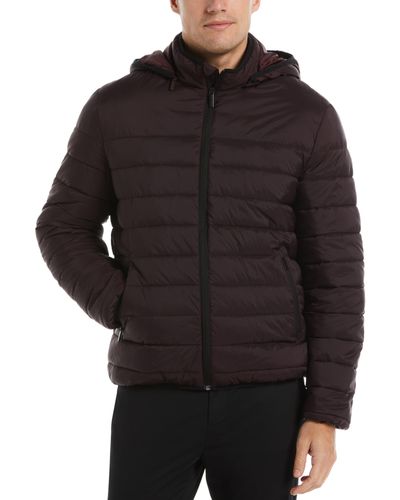 Black Perry Ellis Jackets for Men | Lyst