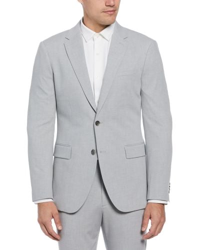 Perry Ellis Slim Fit Louis Suit Jacket - Gray