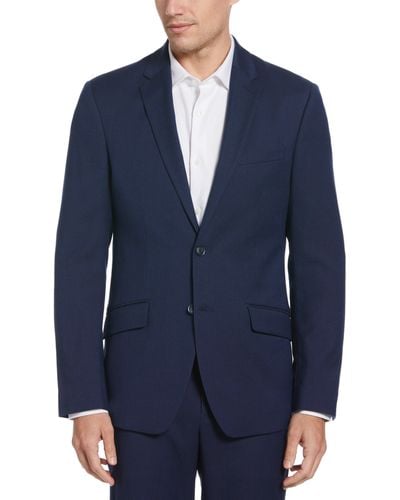 Perry Ellis Slim Fit Washable Suit Jacket - Blue