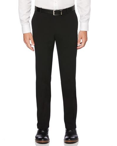 Perry Ellis Very Slim Fit Performance Tech Suit Pant - Black