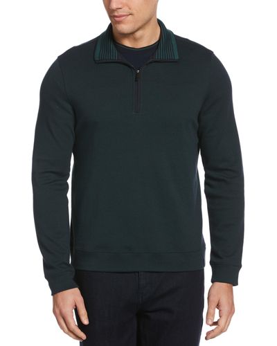 Perry ellis shop zip sweater