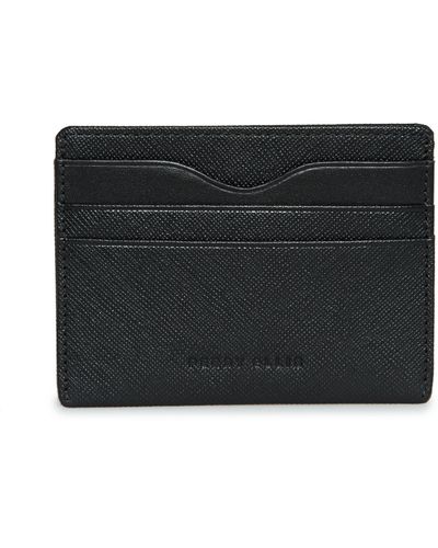 Perry Ellis Card Case Id Wallet - Black