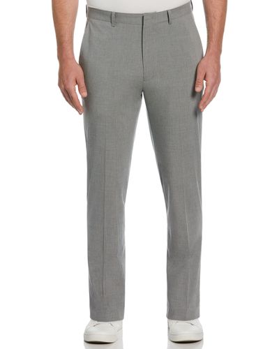 Perry Ellis Slim Fit Suit Pant - Gray