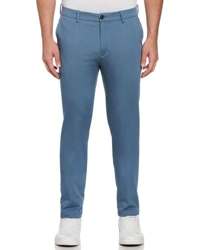 Perry Ellis Big And Tall Anywhere Stretch Chino Pant - Blue