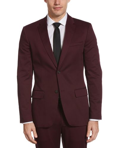 Perry Ellis Very Slim Satin Suit Jacket - Multicolor