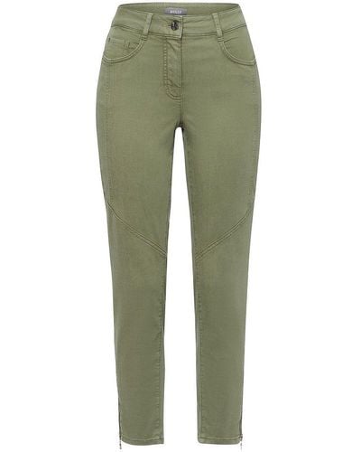 Basler Slim fit-jeans modell julienne, , gr. 36, baumwolle - Grün