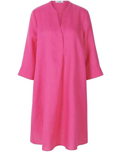 Peter Hahn Kleid aus 100% leinen - Pink