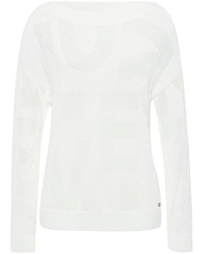 Basler Strick-pullover - Weiß